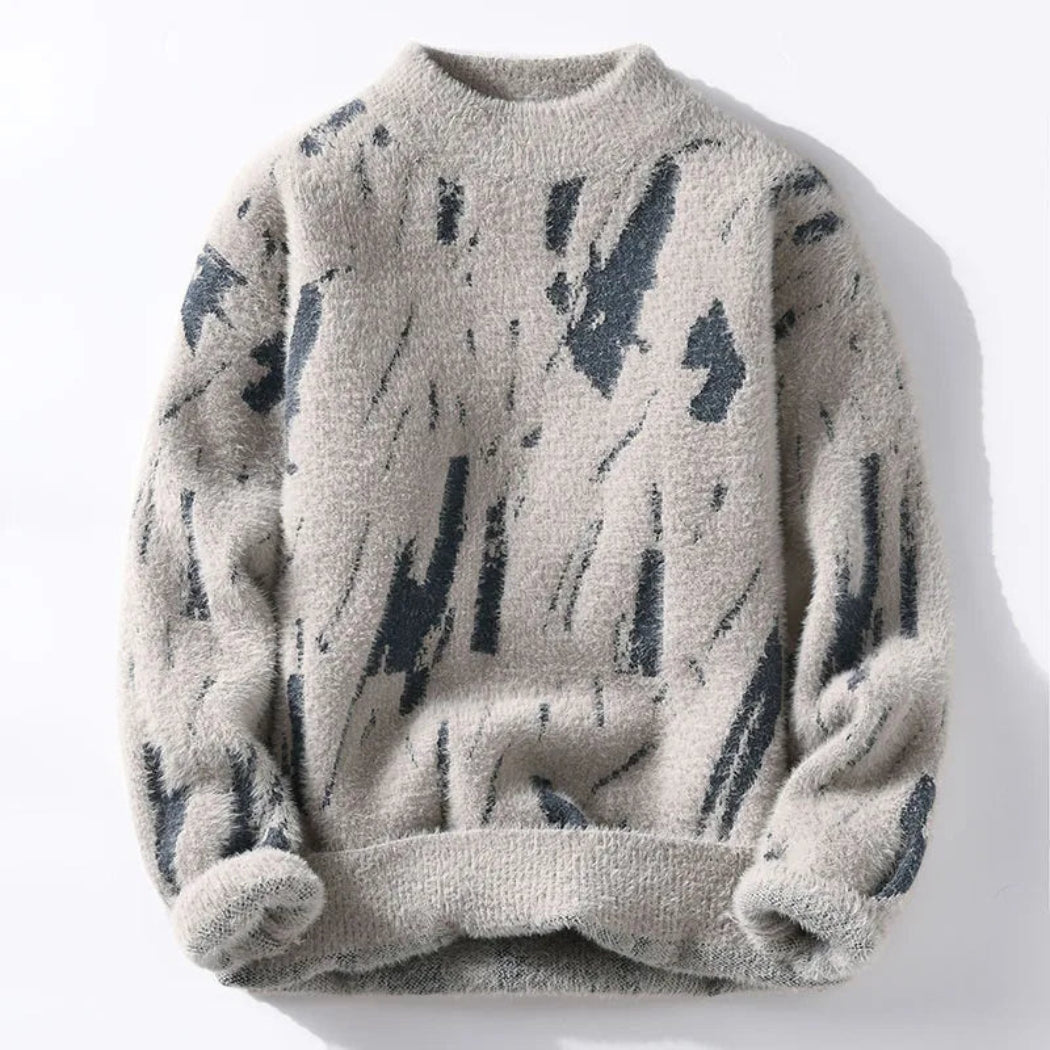 Knit Sweater with Relaxed Fit