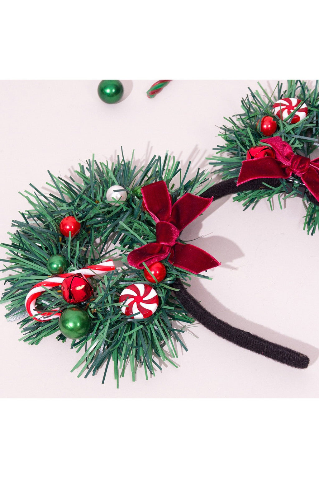 Modern Christmas Candy Headband
