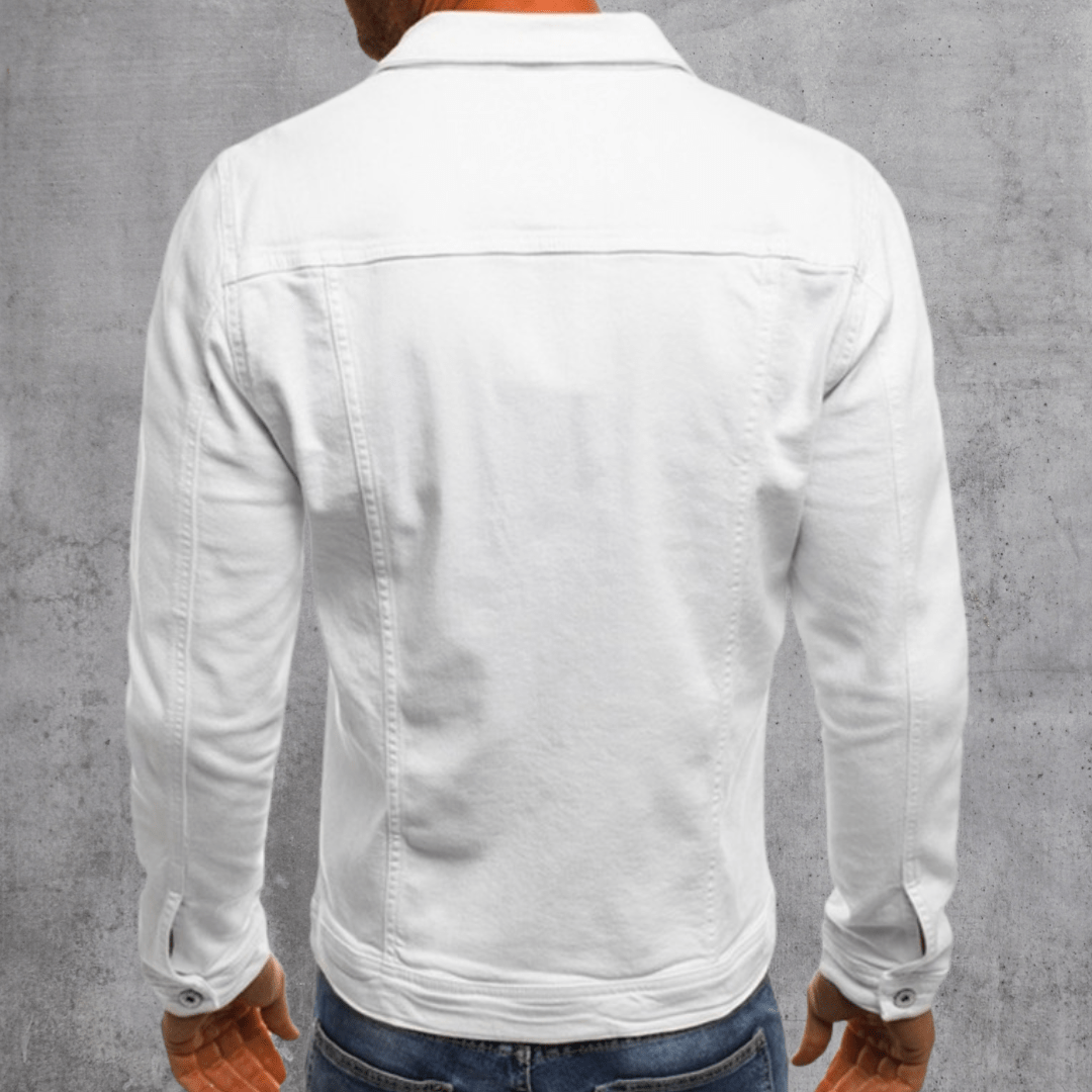 Denim Jacket with Multiple Pockets