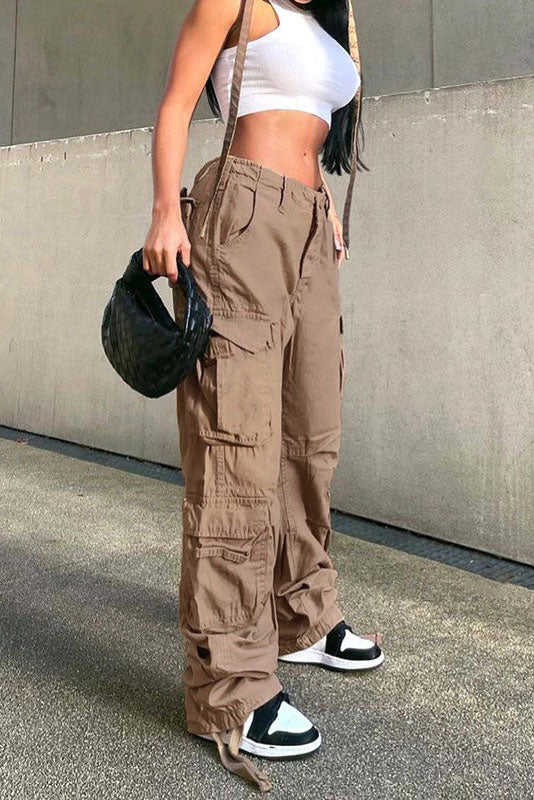 Street Style Denim Trousers