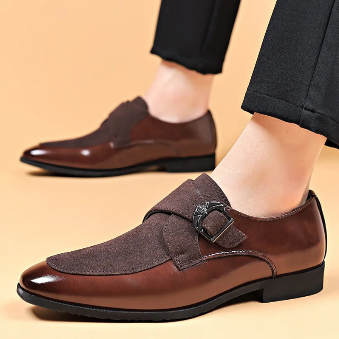Soft Polished Leather Loafers