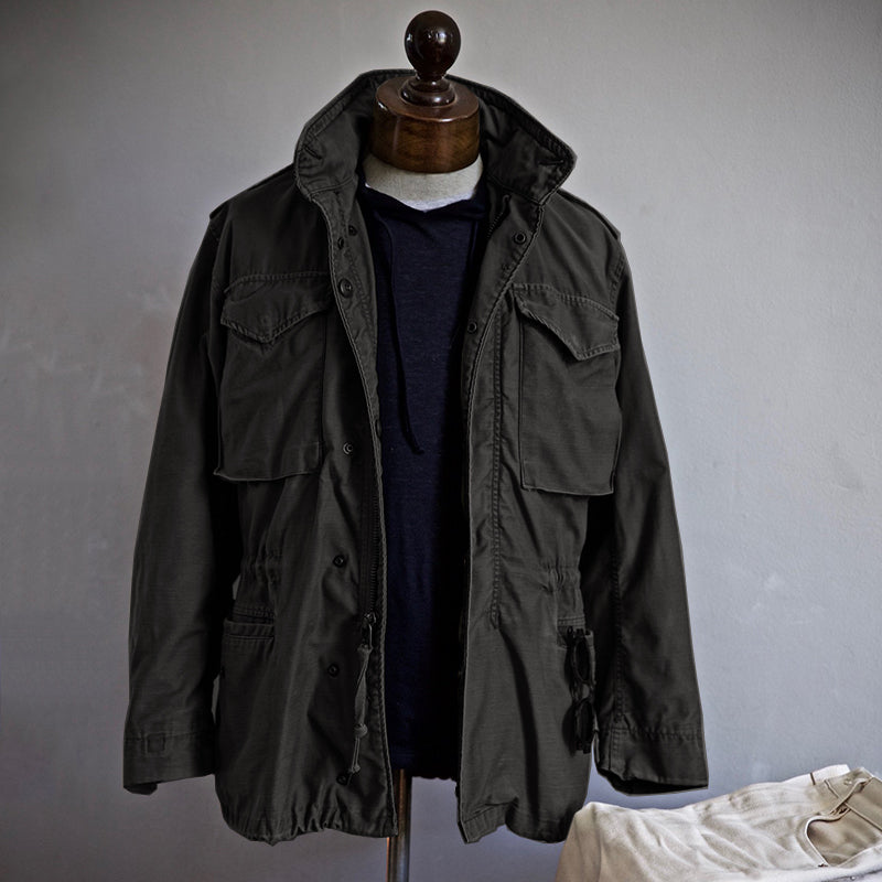 Corduroy Jacket with Zip Front