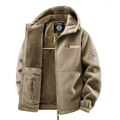 Water-Resistant Jacket with Hood