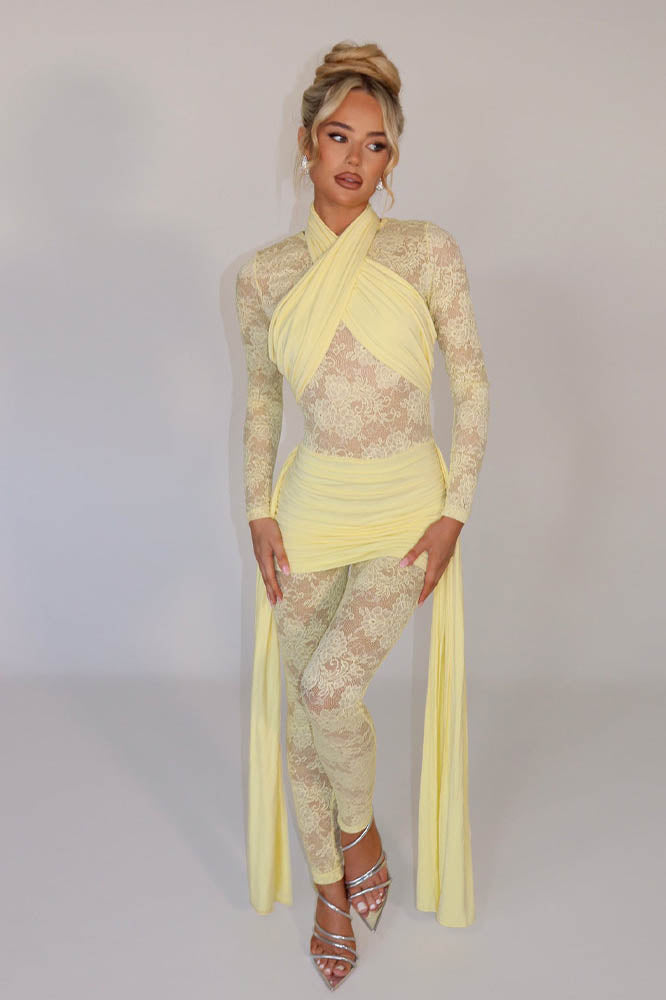 Modern Silken Whispers Jumpsuit