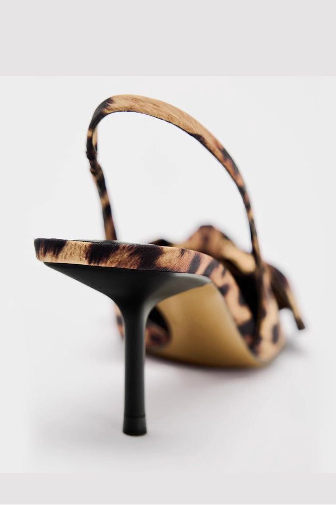 Modern Leopard Print High Heels