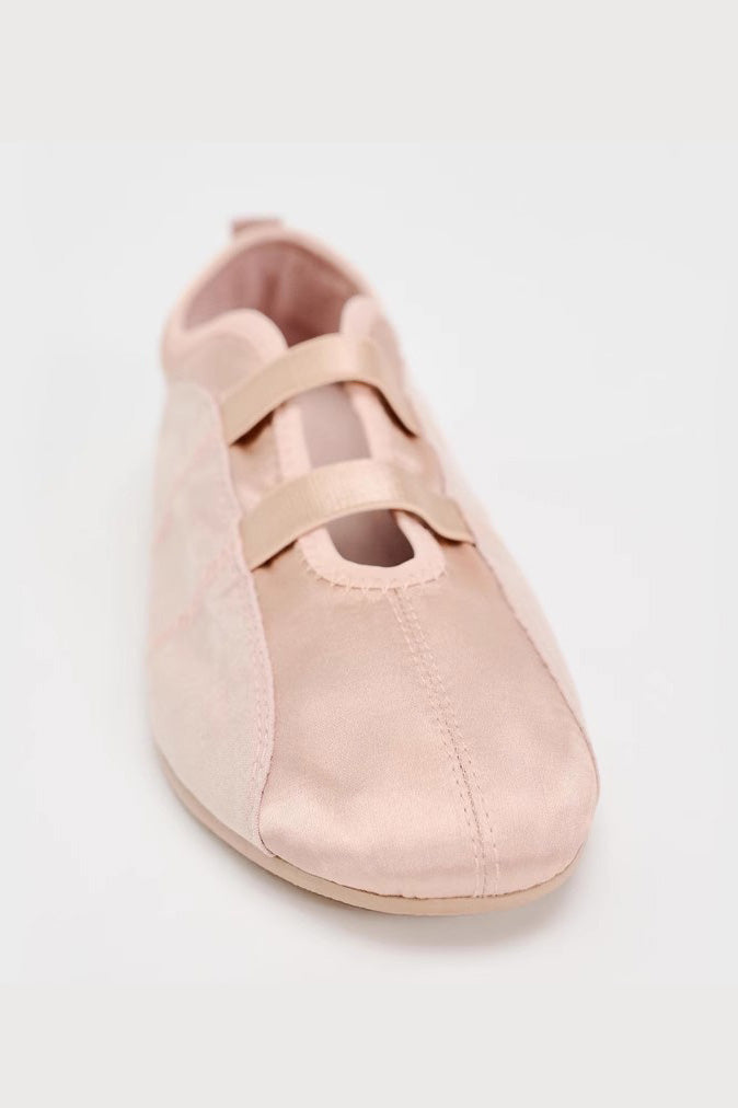 Modern Satin Ballet Flats