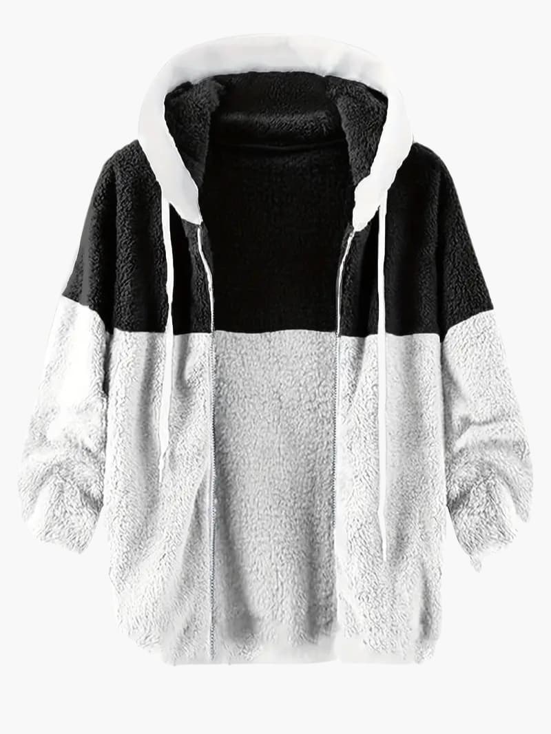 Fleece Hoodie with Fleece-Lined