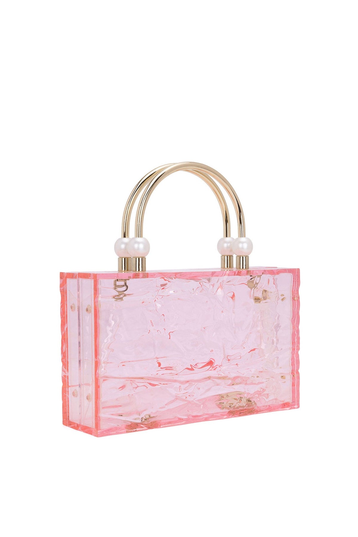 Modern Acrylic Transparent Box Handbag
