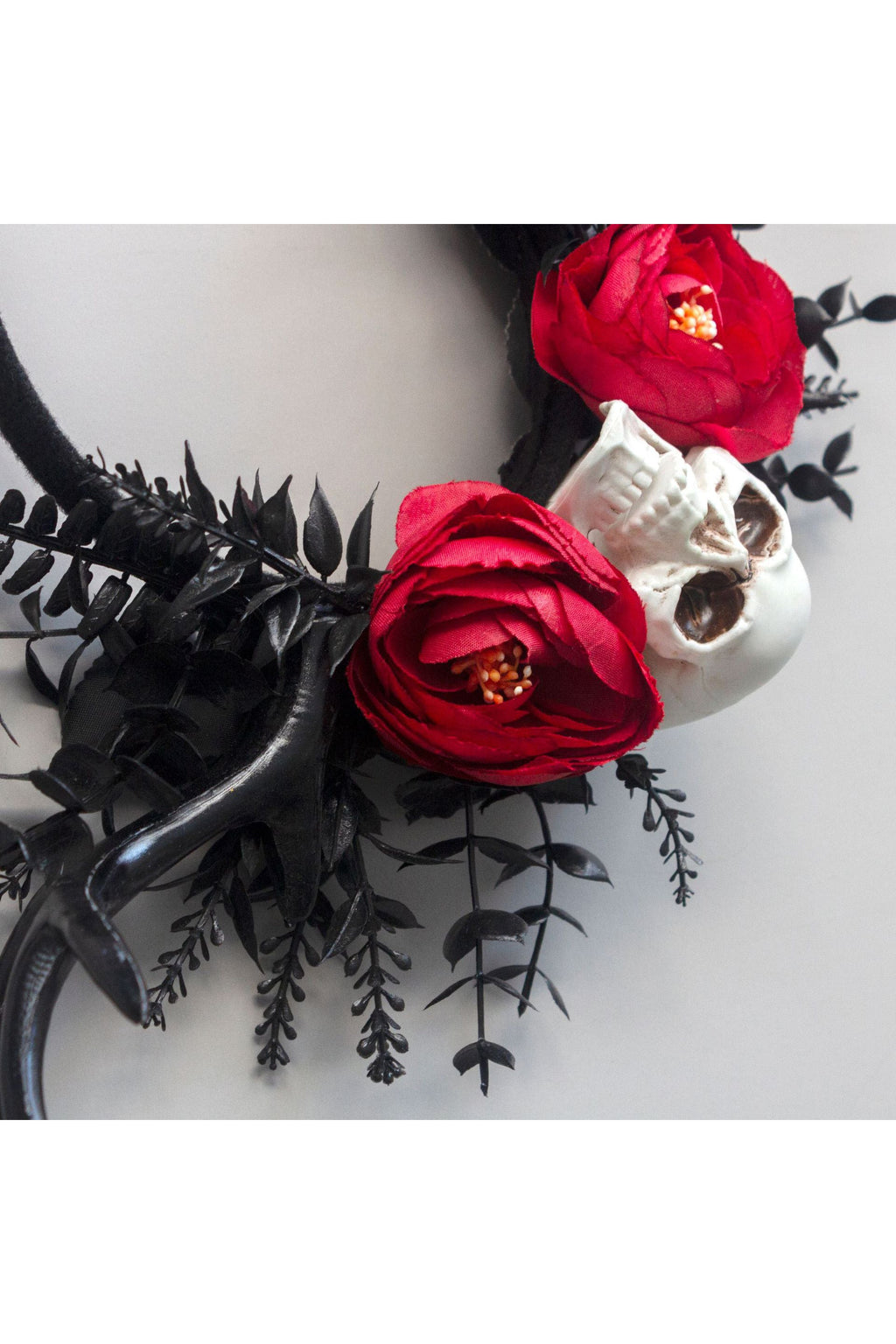 Modern Undead Hoop Skull Headband