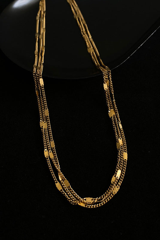 Statement Gold Plated Seraphina Necklace