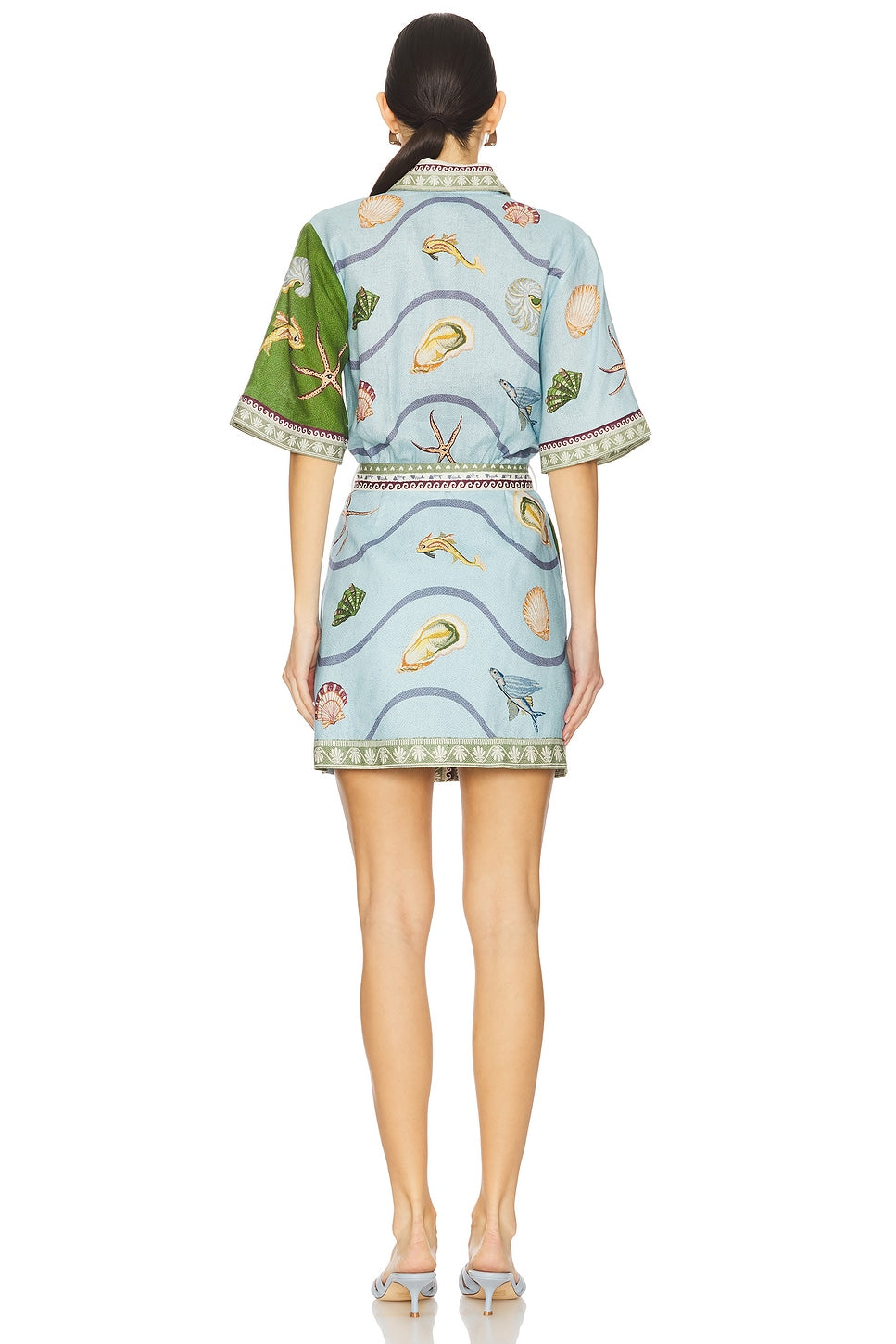 Bath House Mini-Length Dress