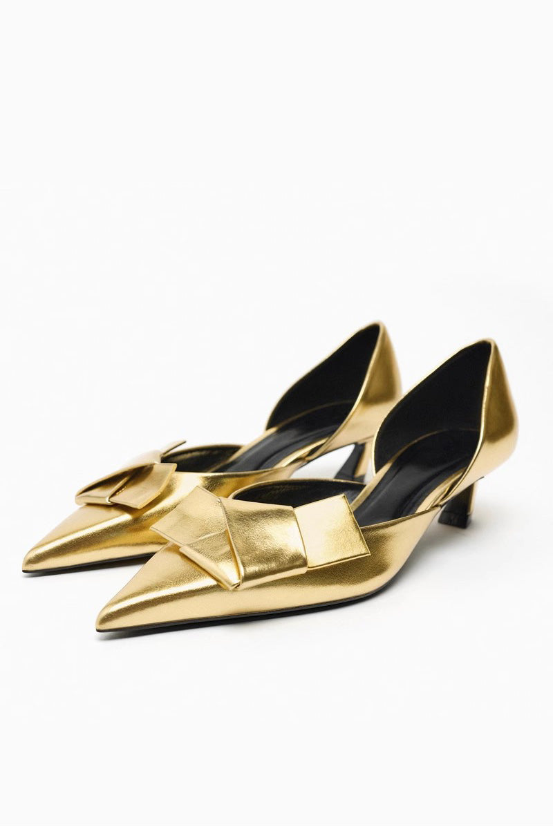 Modern Bright Color Pointed Toe High Heels
