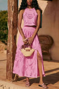 Coordinated Pink Breeze Set