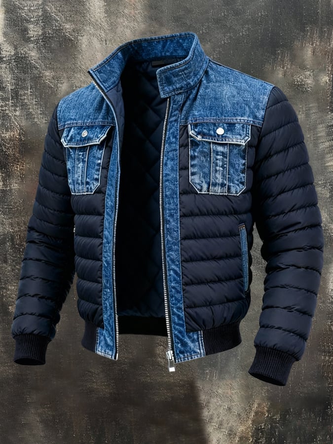 Windproof Denim Jacket
