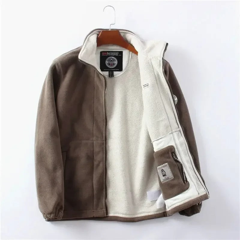 Warm Corduroy Fleece Jacket