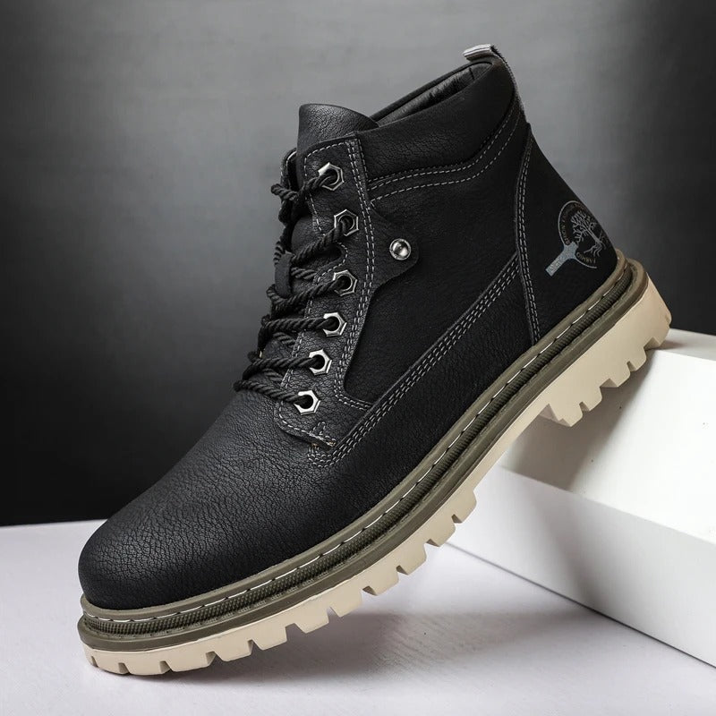 Boots with Padded Collar