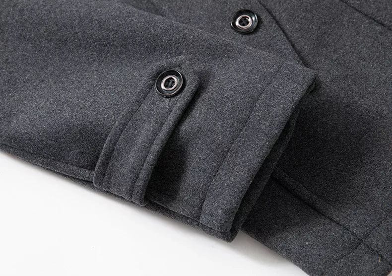 Coat with Zip Front