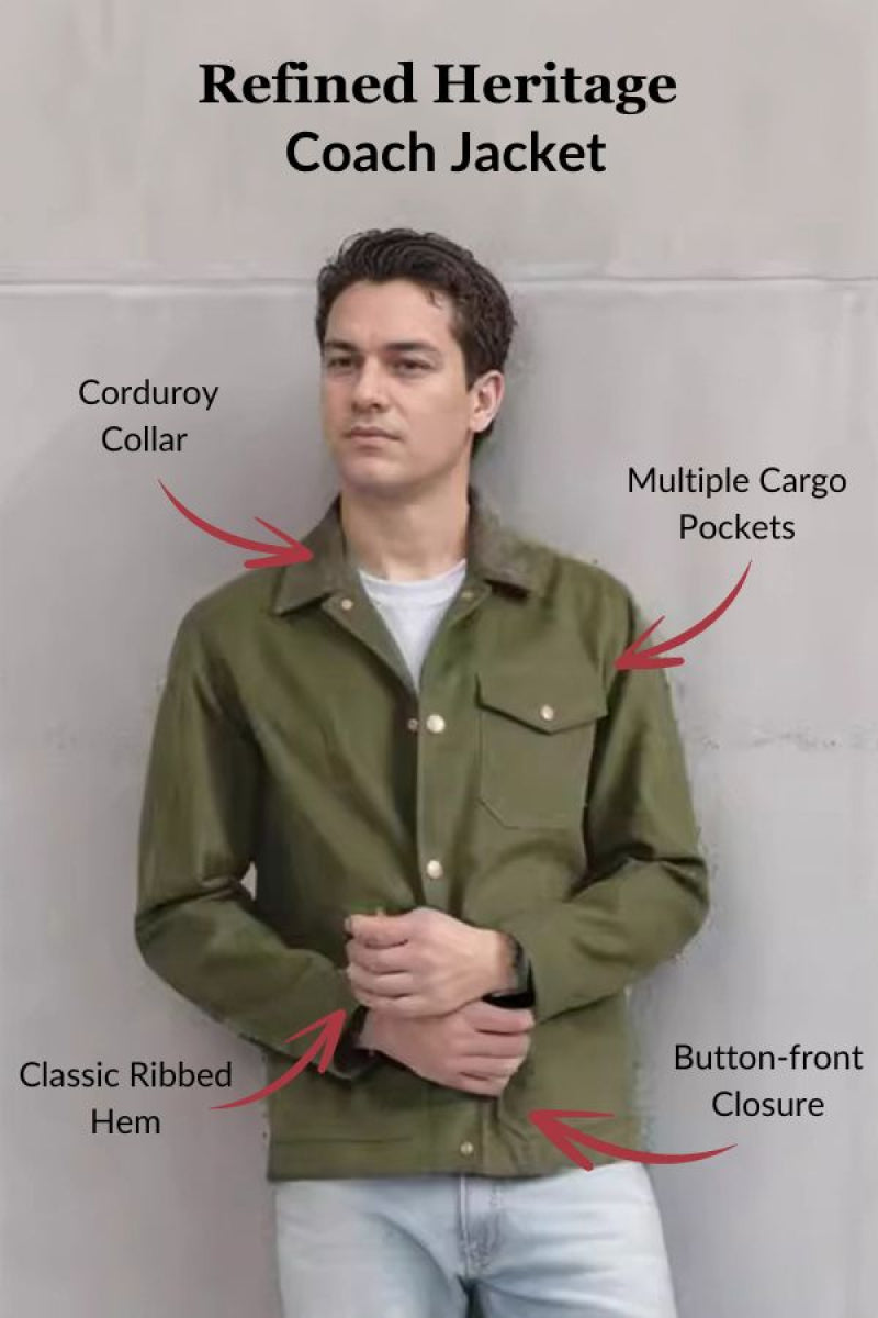 Wool Blend Jacket with Longline Cut