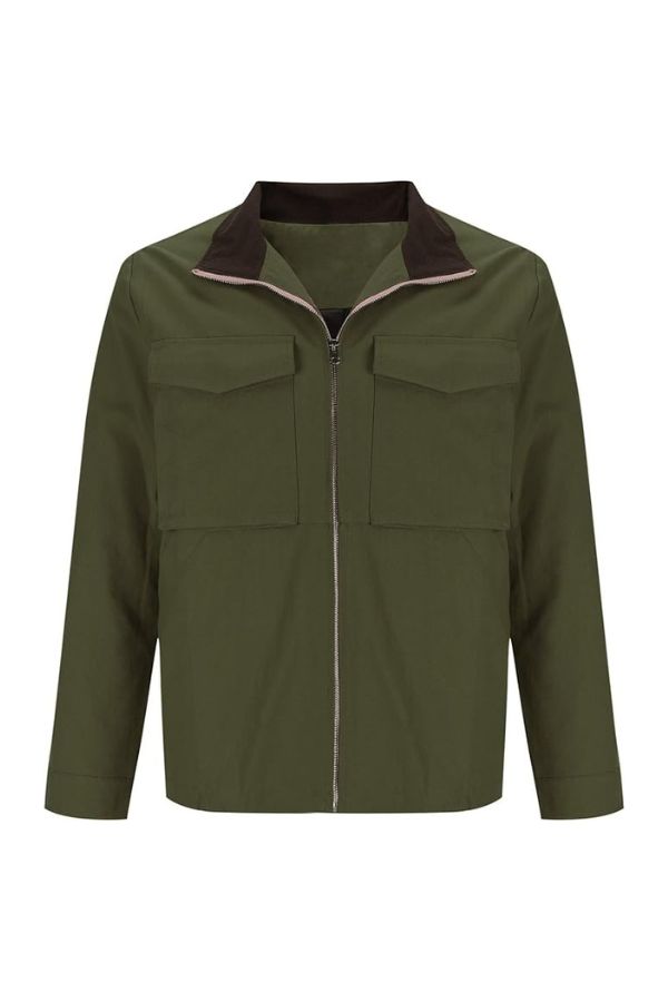Lightweight Wool Blend Jacket