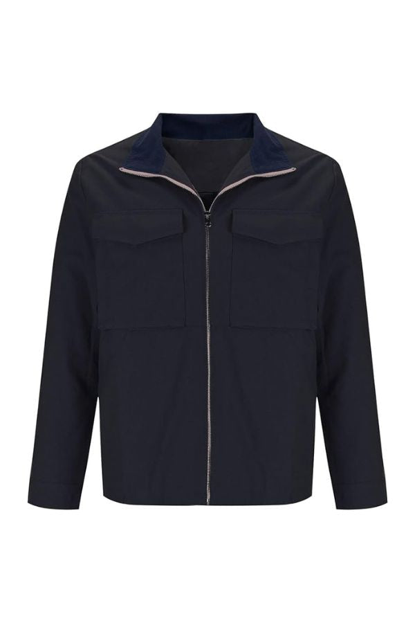 Lightweight Wool Blend Jacket