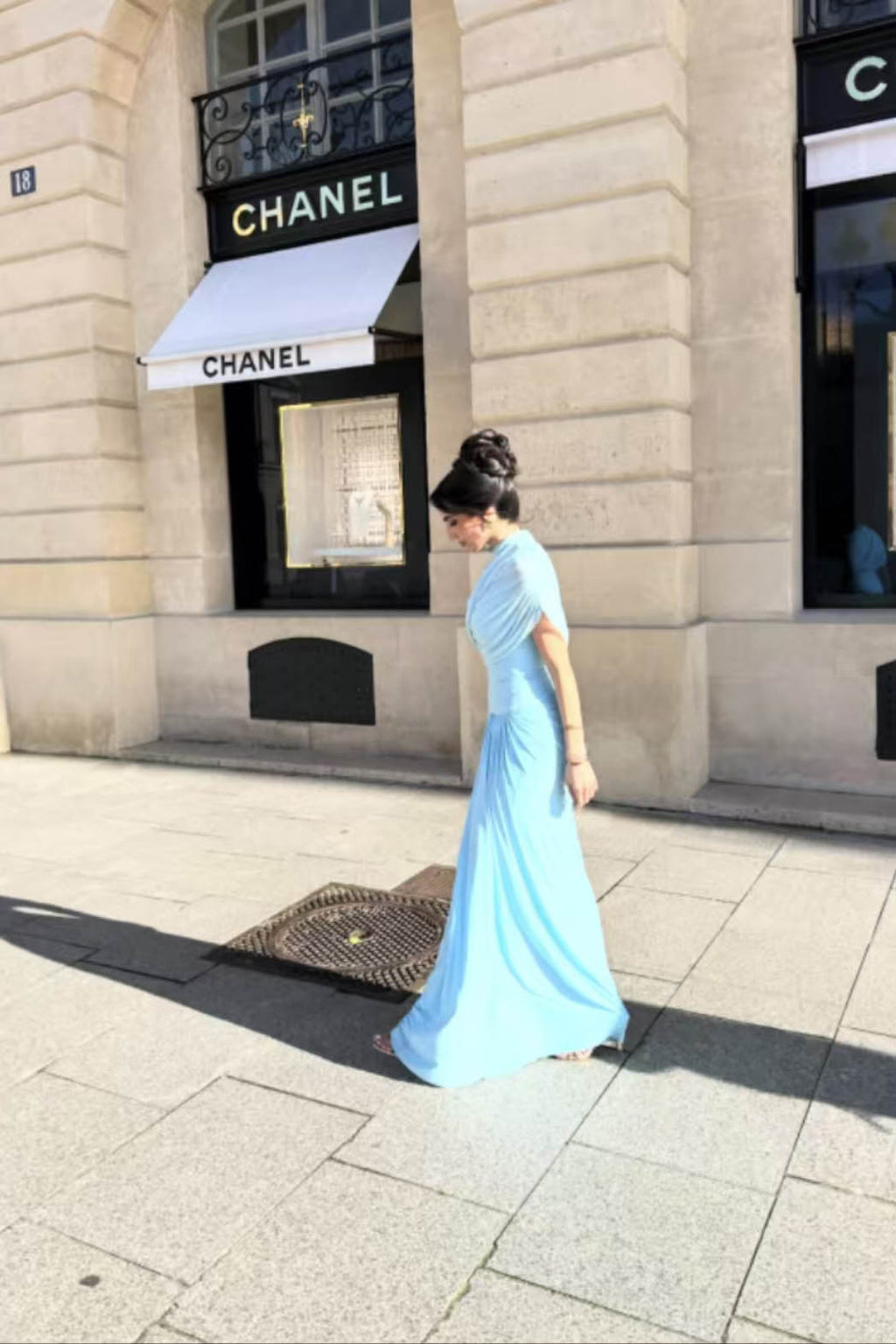 Modern Cloud Drape Ruched Wrap Maxi Dresses