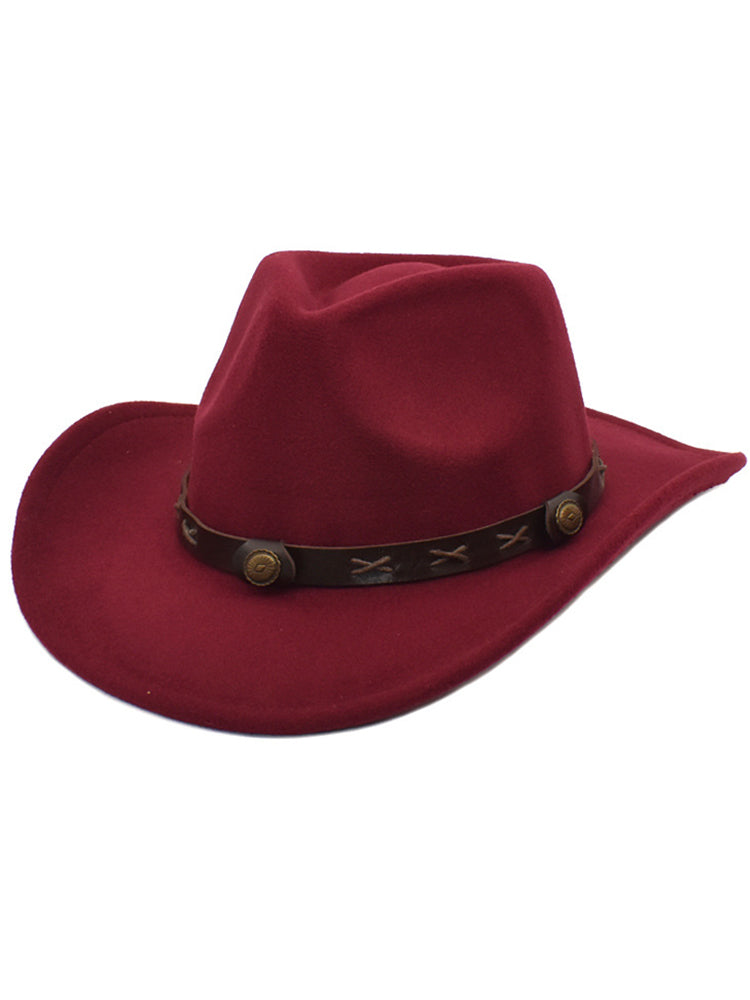 Retro Western Cowboy Cowgirl Hat