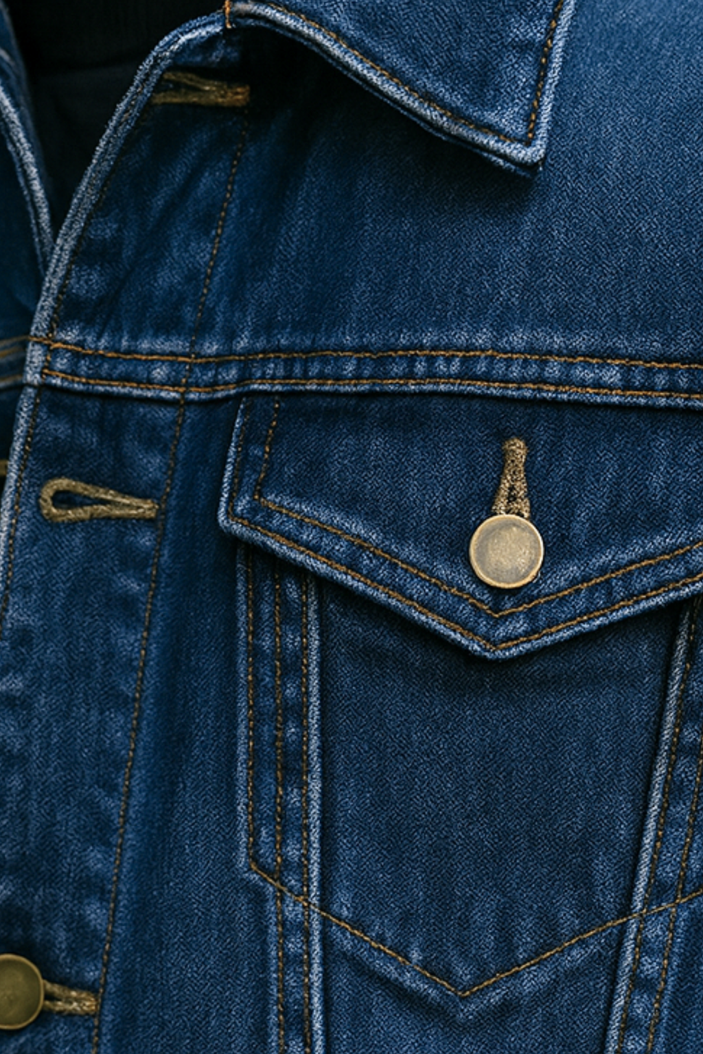 Breathable Denim Jacket with Lightweight Feel