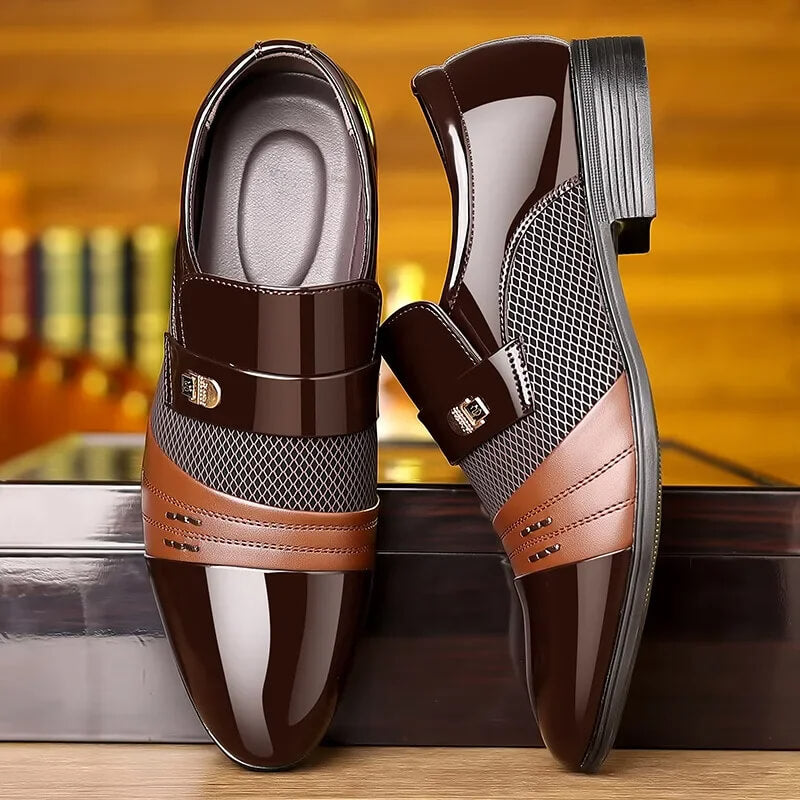 Refined Leather Shoes