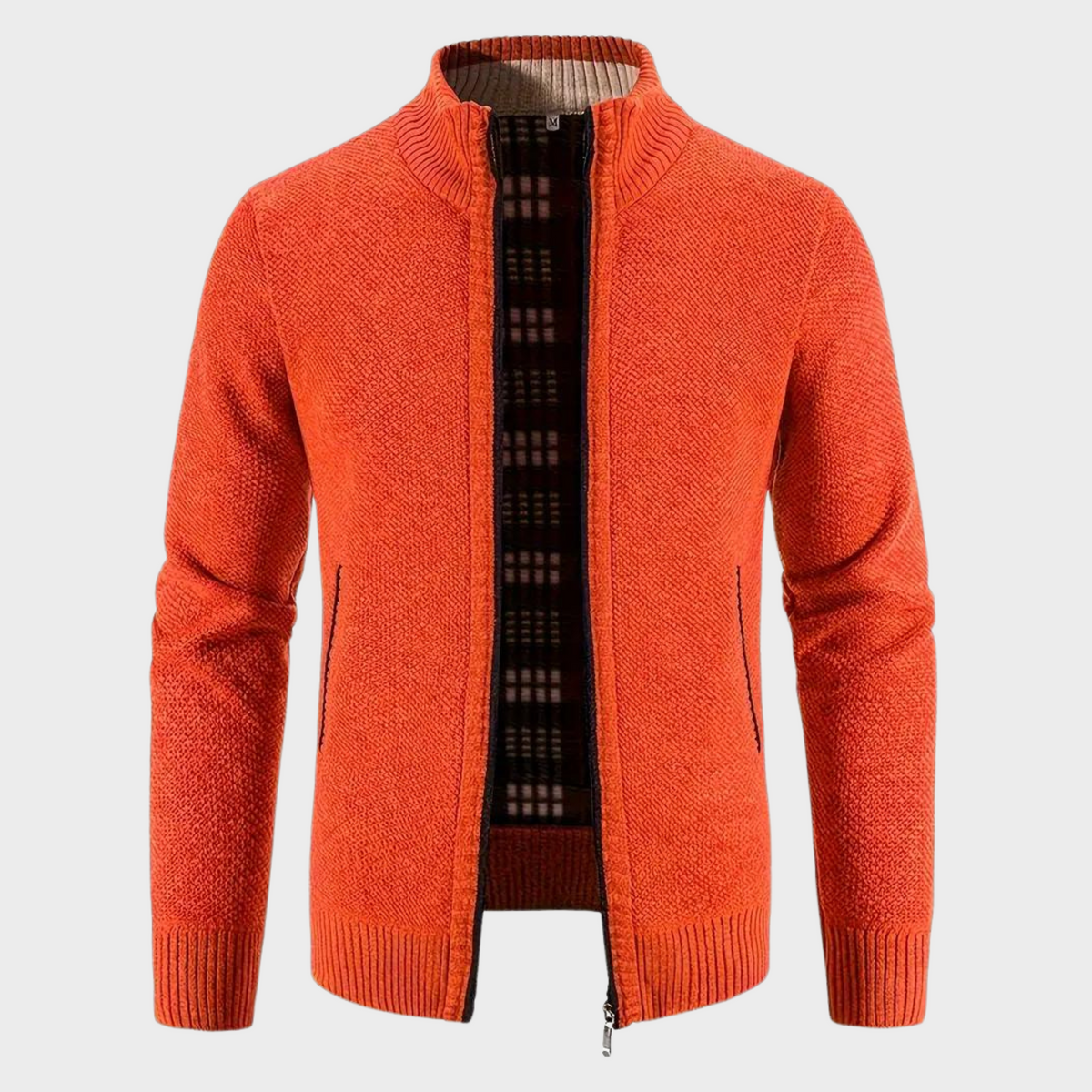 Breathable Knit Cardigan with Longline Cut