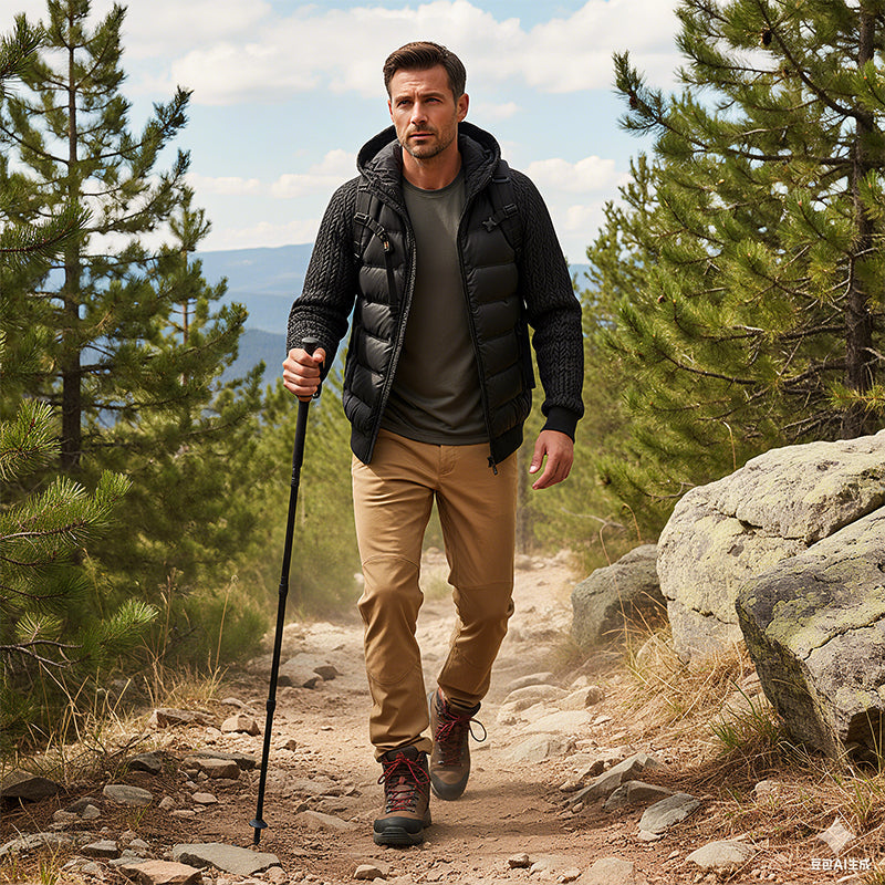 Water-Resistant Jacket with Outdoor