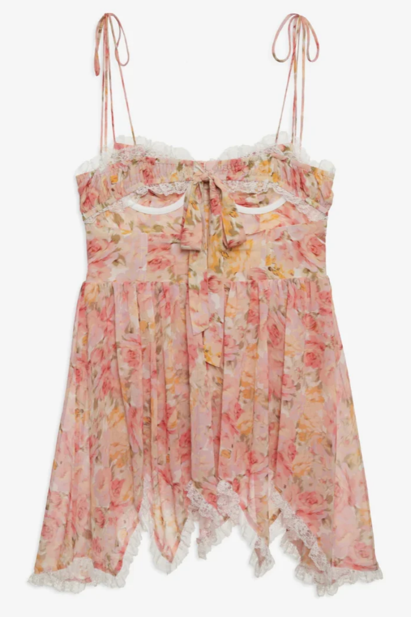 Elea Asymmetrical Mini-Length Dress