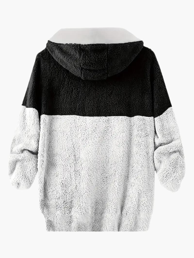 Fleece Hoodie with Fleece-Lined