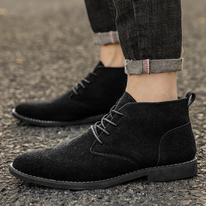 Suede Chukka Boots with All-Day Comfort