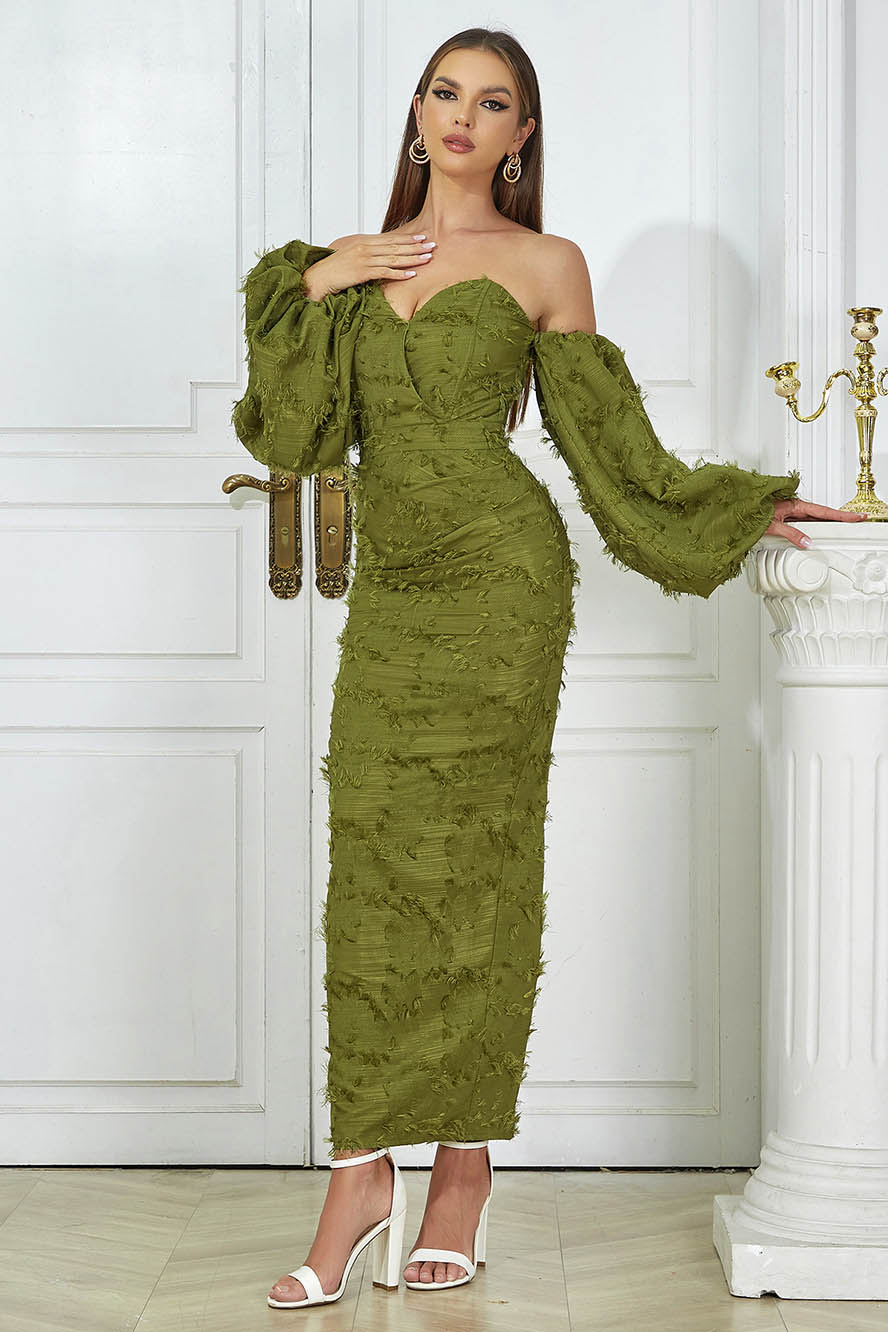 Modern Sexy Strapless Long Evening Gown