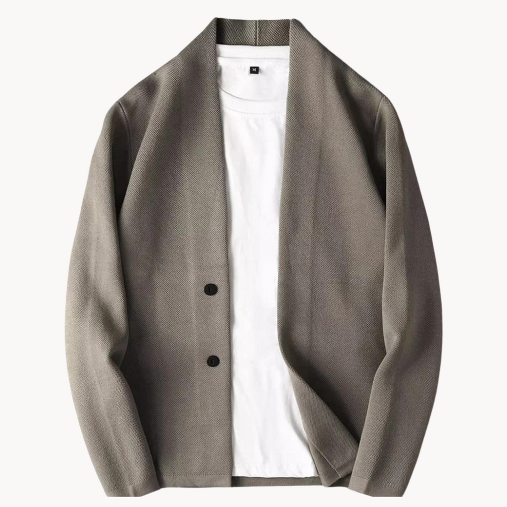 Breathable Denim Blazer