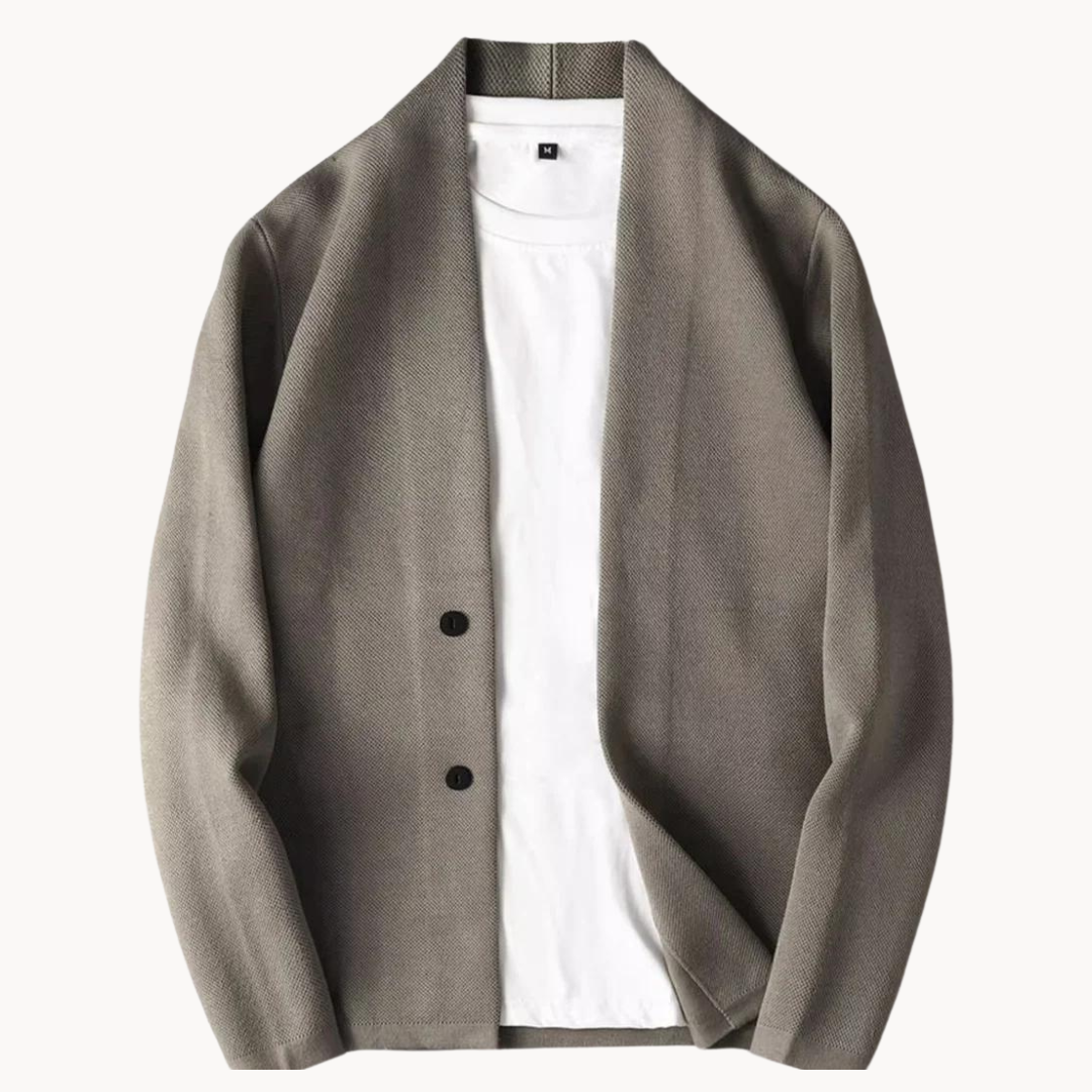 Breathable Denim Blazer