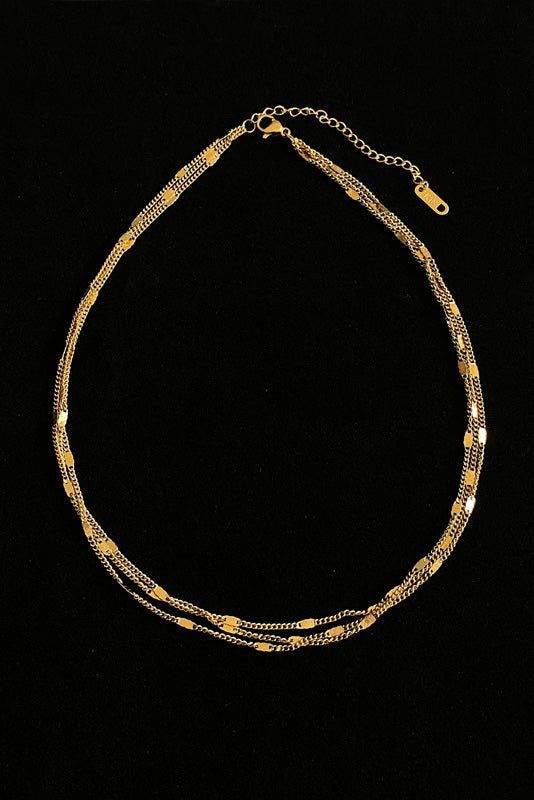 Statement Gold Plated Seraphina Necklace