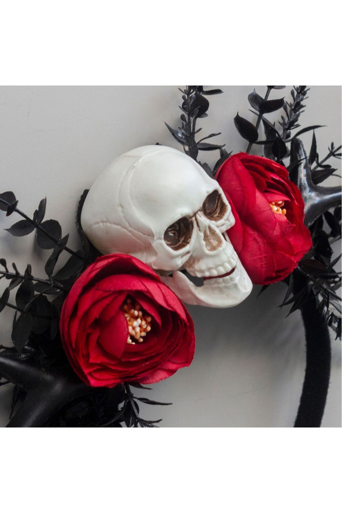 Modern Undead Hoop Skull Headband