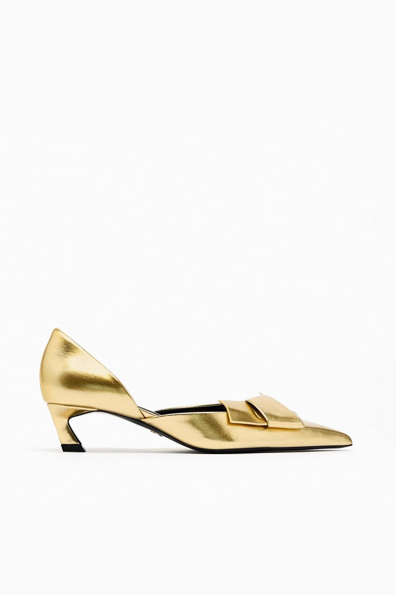 Modern Bright Color Pointed Toe High Heels