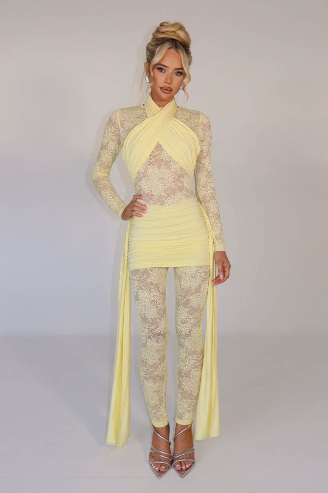 Modern Silken Whispers Jumpsuit