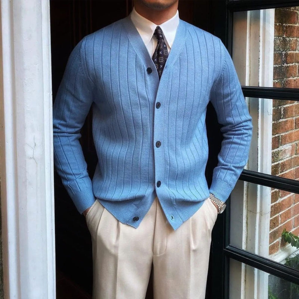 Lightweight Polyester Cardigan