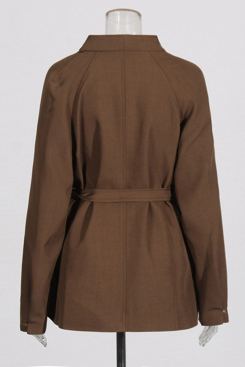 Modern Asymmetric Design Jacket