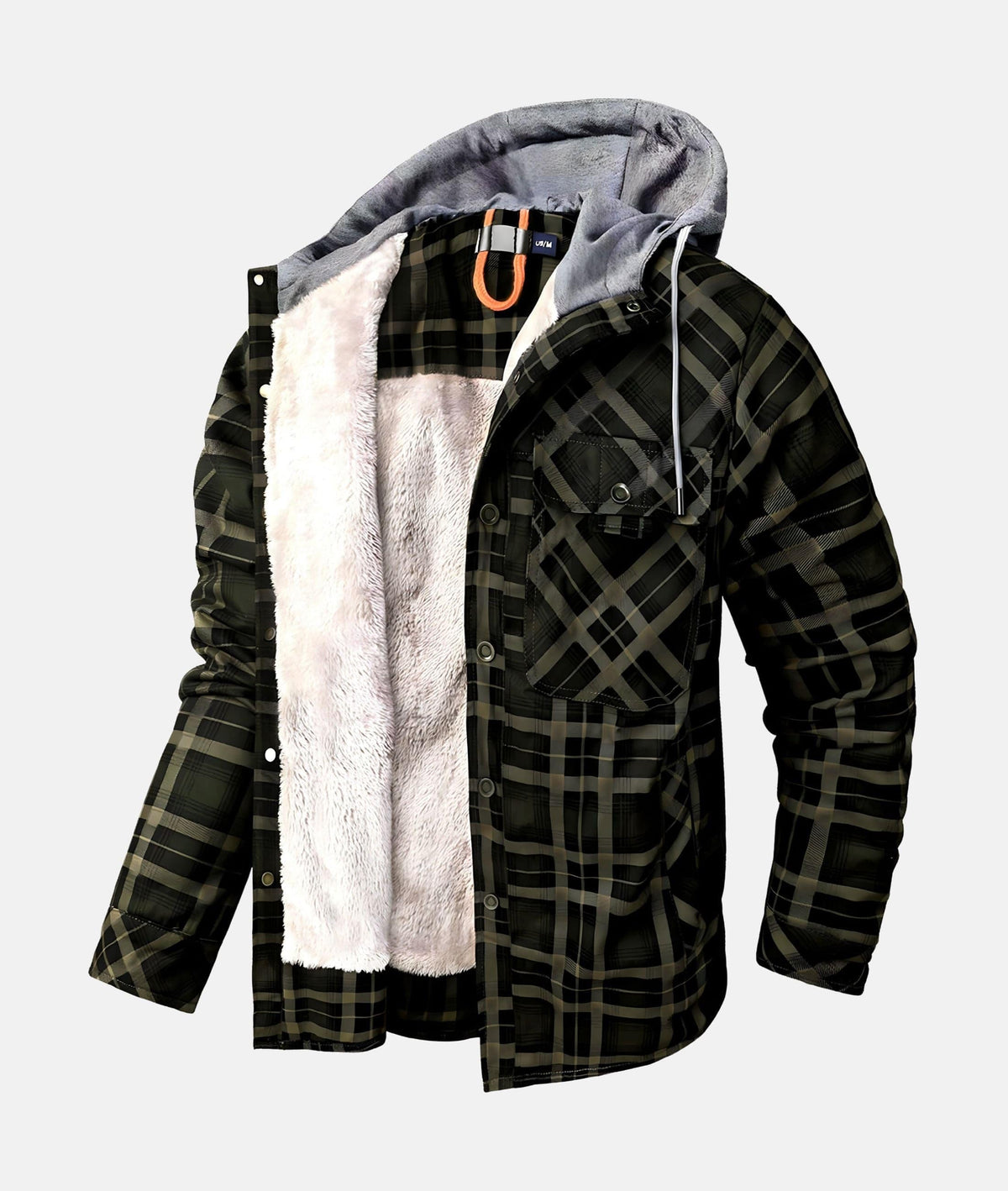 Lightweight Flannel Denim Jacket