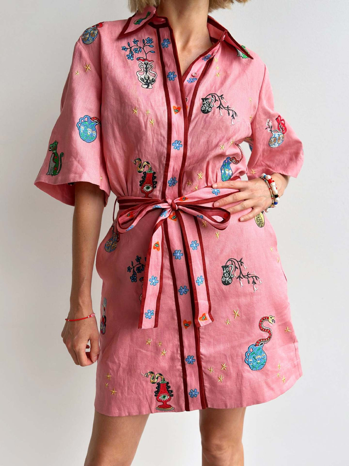 Relaxed Fashion Knit Cardigan Dress