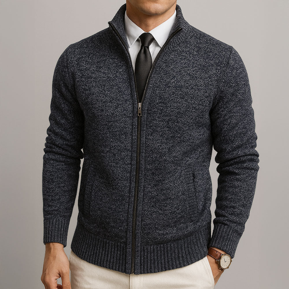 Breathable Denim Cardigan