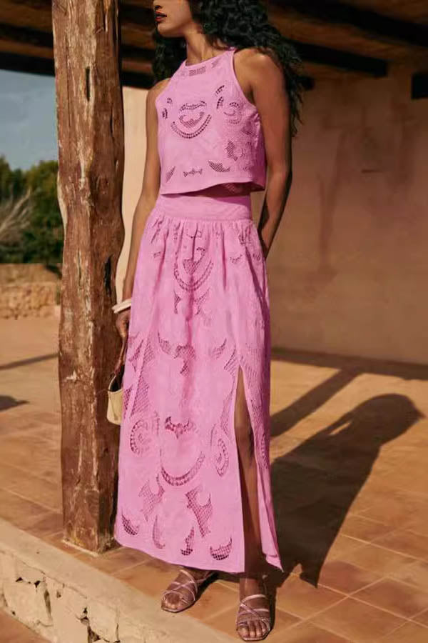 Coordinated Pink Breeze Set