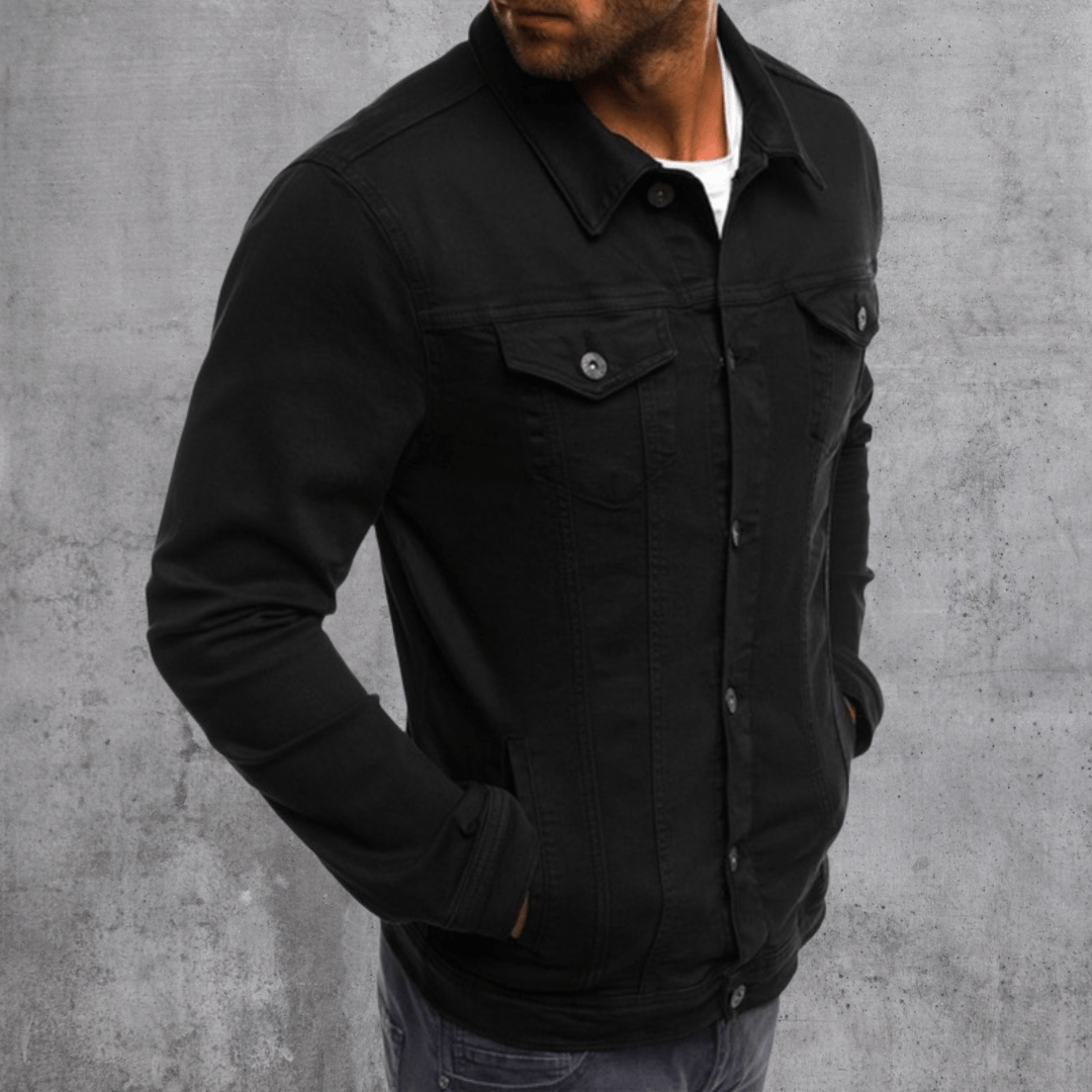 Denim Jacket with Multiple Pockets