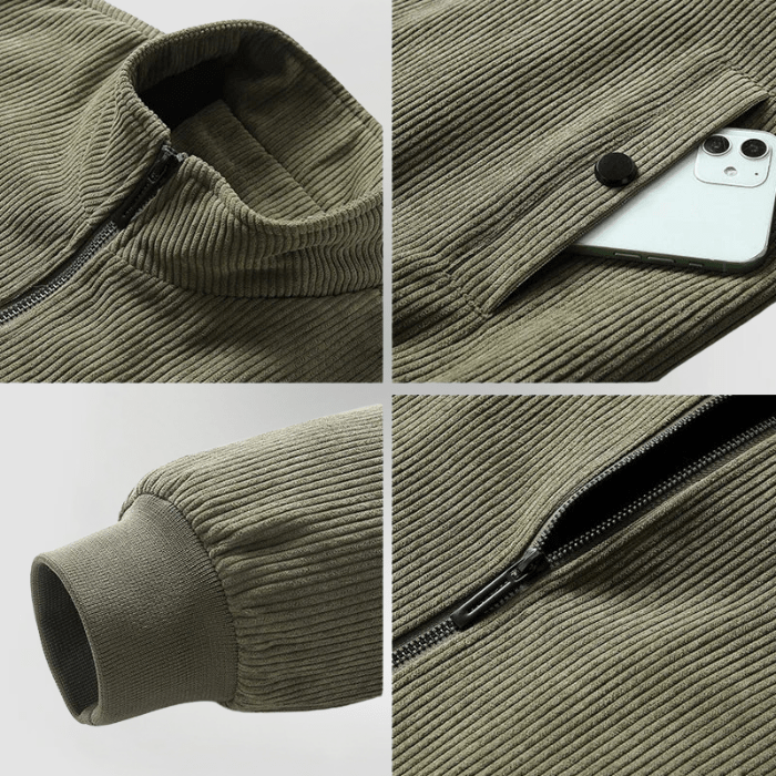 Fleece Jacket with Zip Front