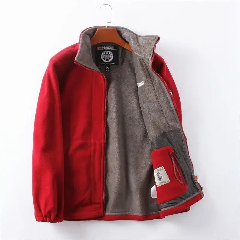 Warm Corduroy Fleece Jacket