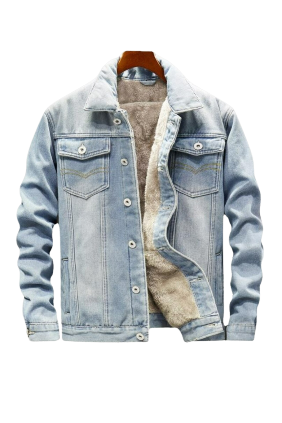 Breathable Denim Jacket with Lightweight Feel